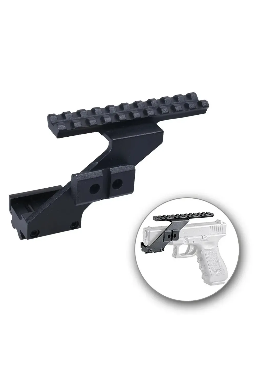 Kapsamı Ray Montajı 22mm Picatinny Üst Alt Ray