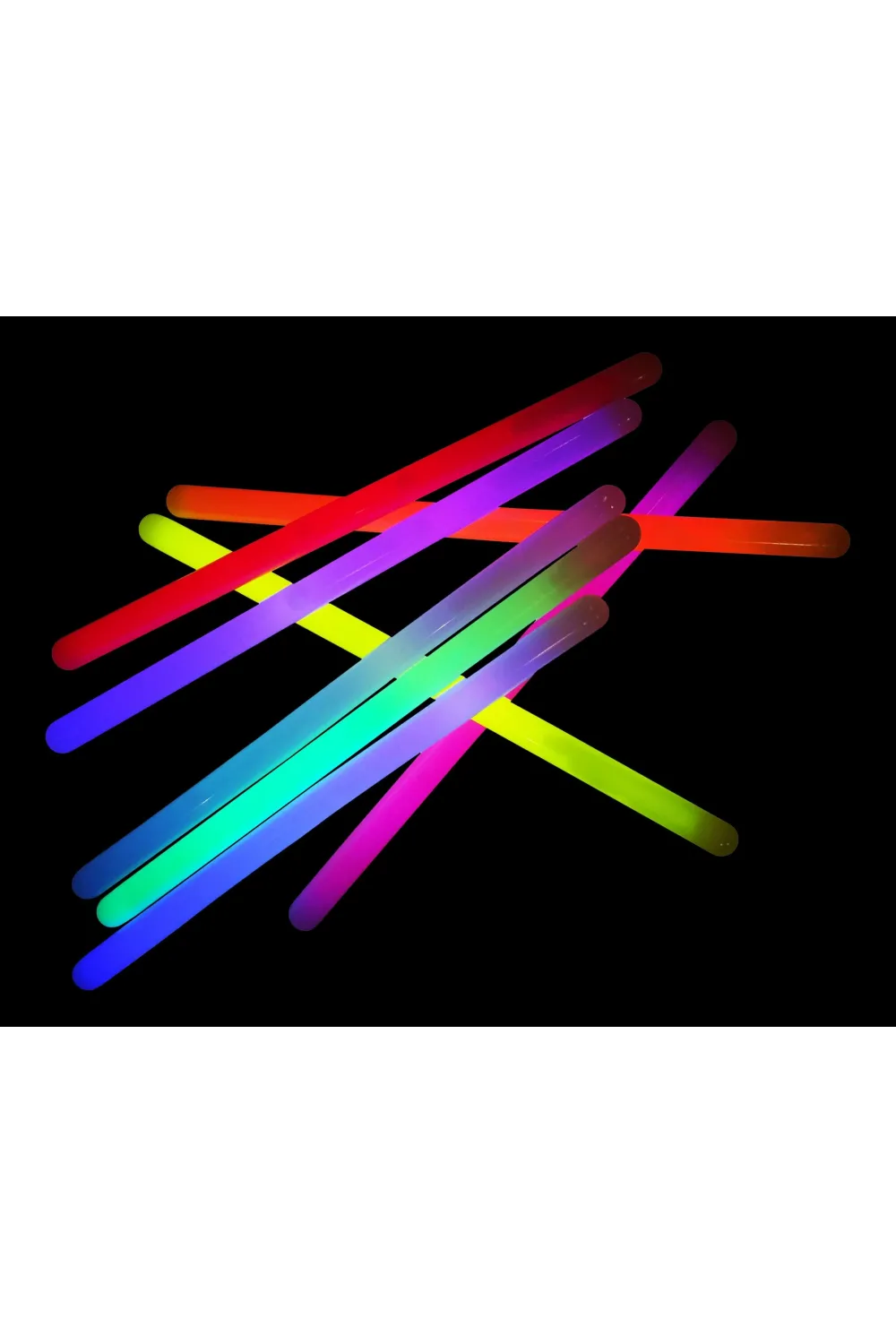 Karanlıkta Parlayan Fosforlu Glow  Kalın Çubuk 30 cm 1 Adet