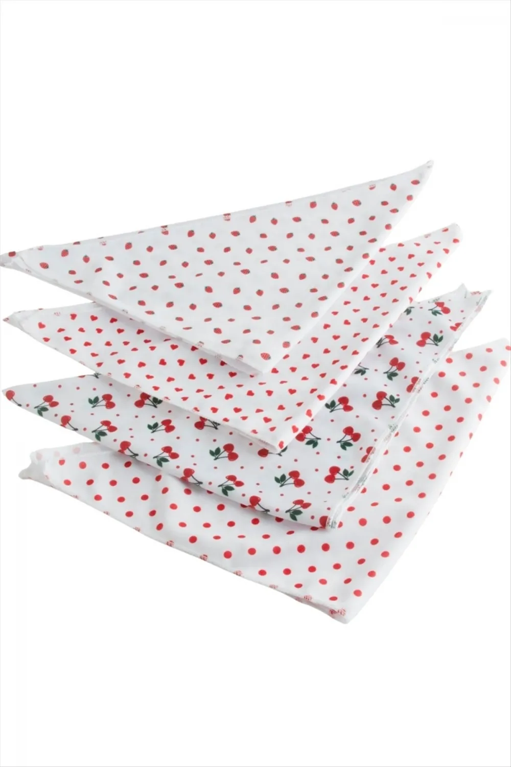 Karışık Desenli Üçgen Bandana 30*60