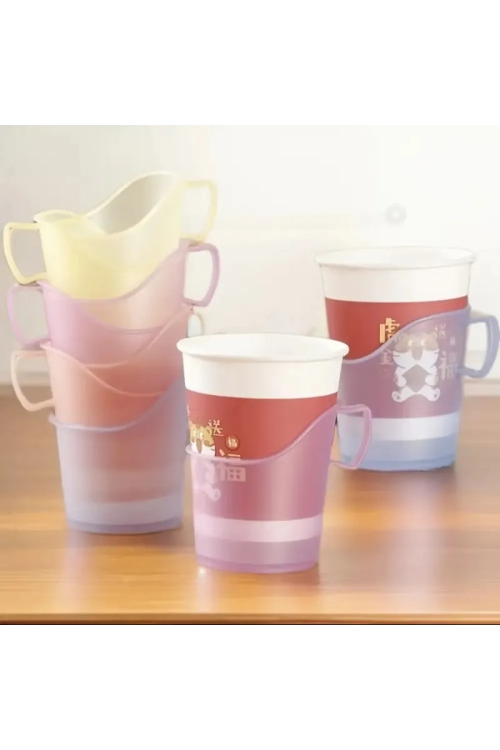 Karton Bardak Taşıma Aparatı 8li Set