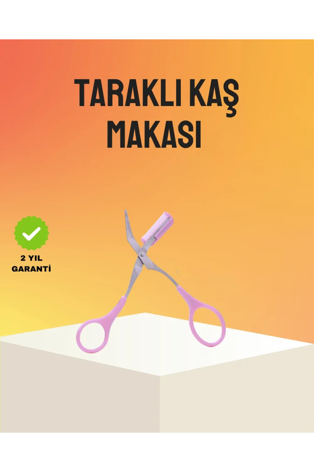 Kaş Düzeltme Makası Taraklı – Profesyonel Ve Pratik Kaş Bakımı