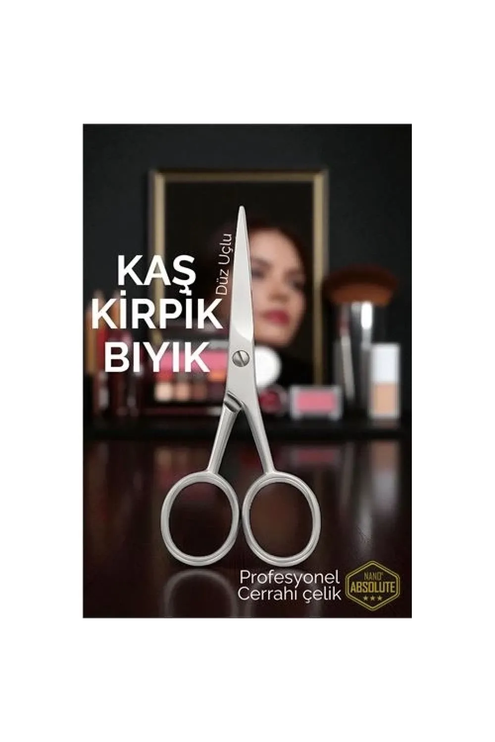 Kaş Kirpik Makası  Bıyık Makası