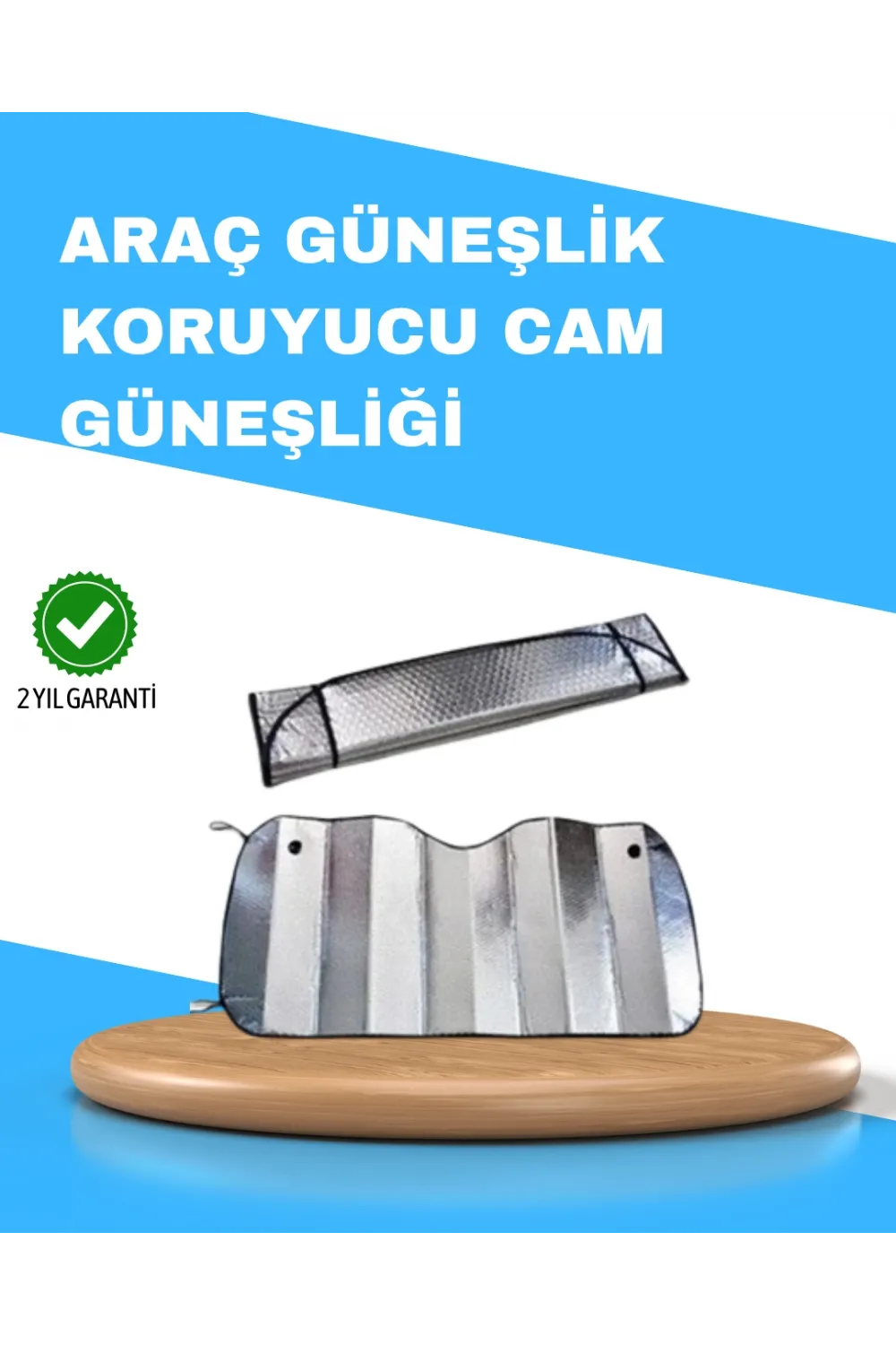 Katlanabilir Alüminyum Araç Güneşliği – Uv Koruma Ve Klima Tasarrufu Bir Arada