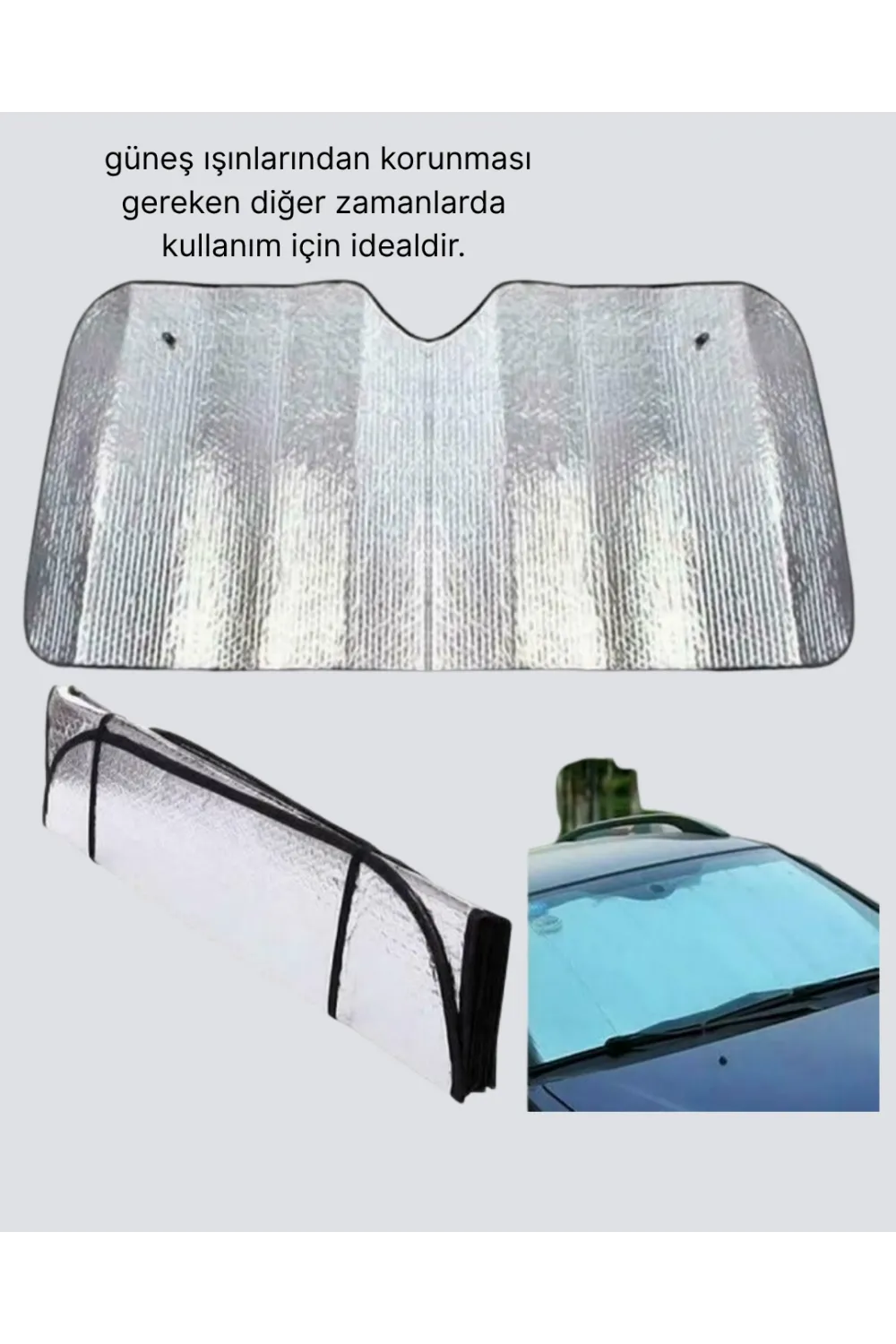 Katlanabilir Araba Güneşliği – Uv Işınlarına Karşı Maksimum Koruma