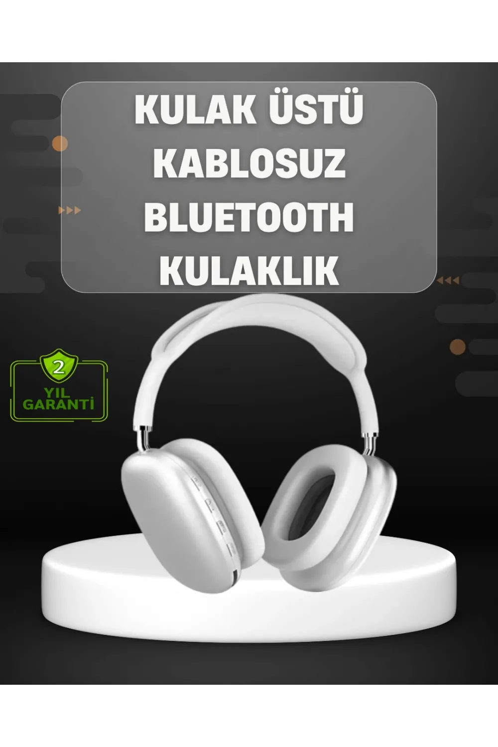 Katlanabilir Bluetooth V5.0 Kablosuz Kulaklık | 400 Mah, Gürültü Azaltma