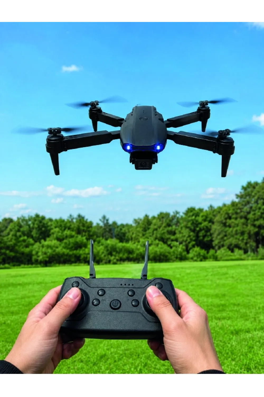 Katlanabilir Kamera Drone 4k Hd Görüntü, Hover Özelliği Ve Uzaktan Kumanda