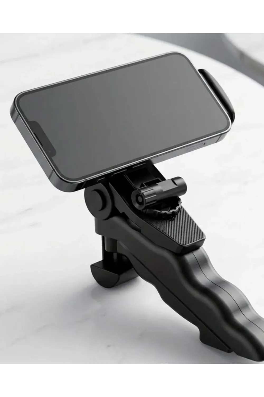 Katlanabilir Mini Telefon Tripodu Masaüstü Telefon Standı 360 Derece Ayarlanabilir