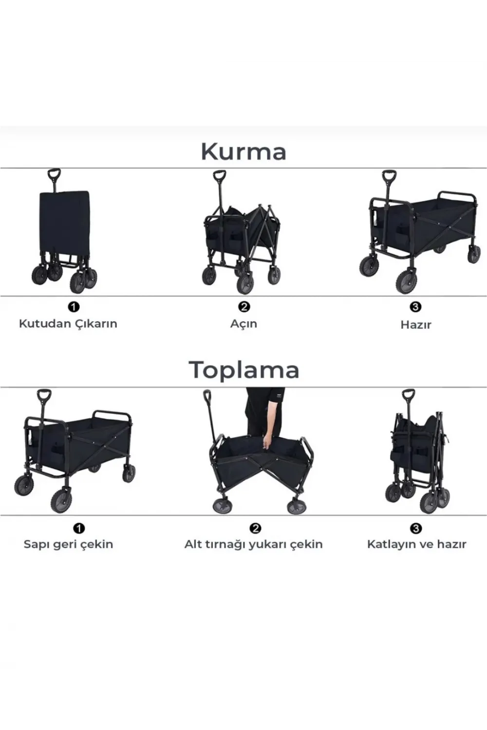 Katlanır Kamp Arabası
