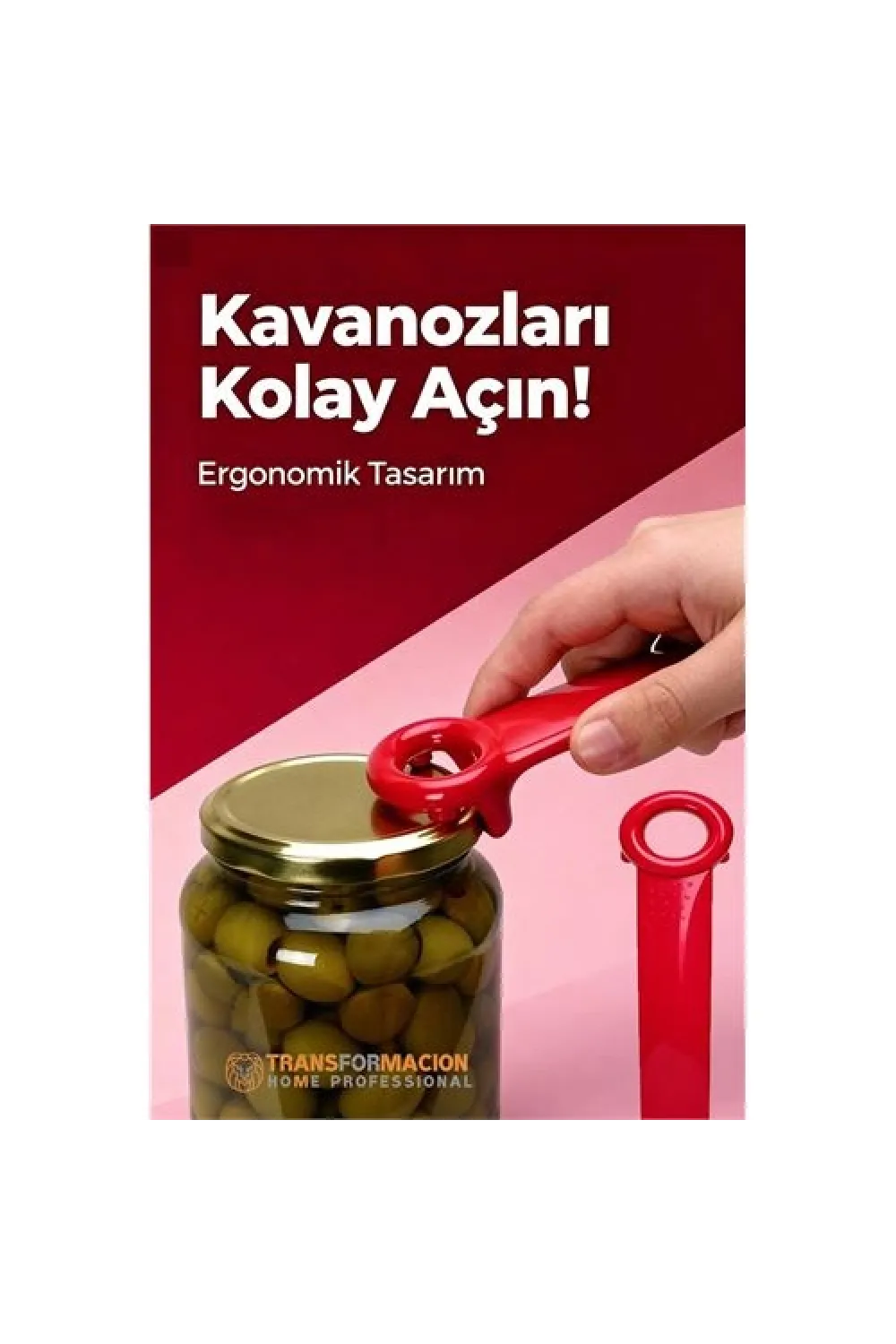 Kavanoz Açacağı Konserve Açacağı -Vakumlu Kapak Açma Aparatı 715704