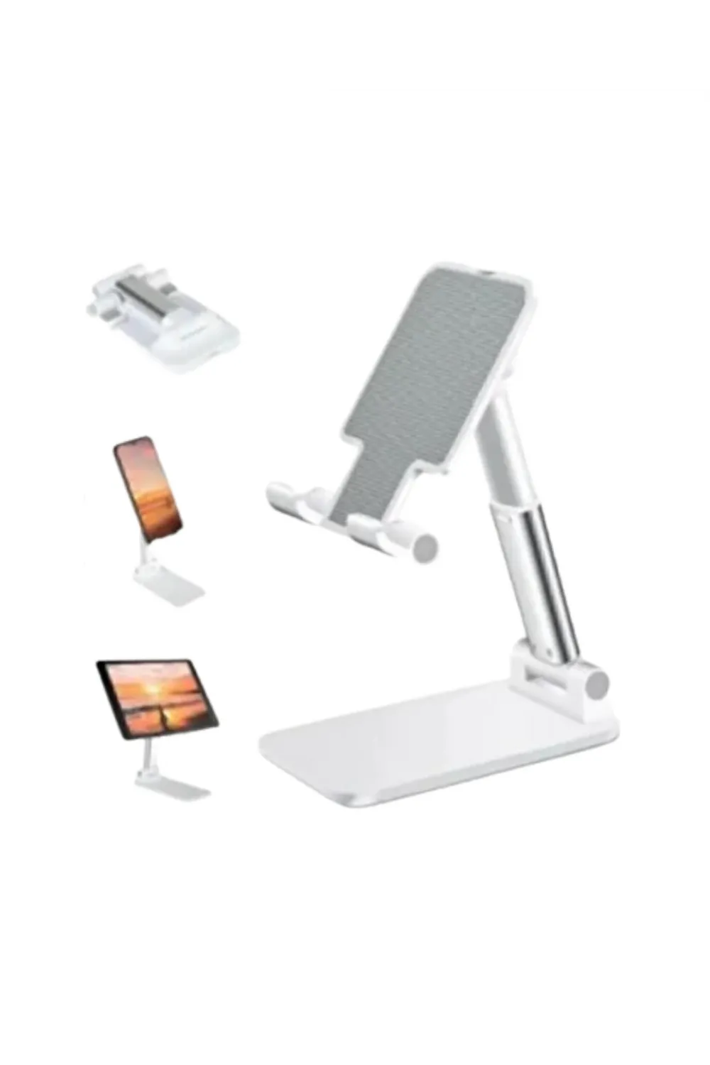 Kaymaz Silikon Yüzeyli Ergonomik Telefon Standı