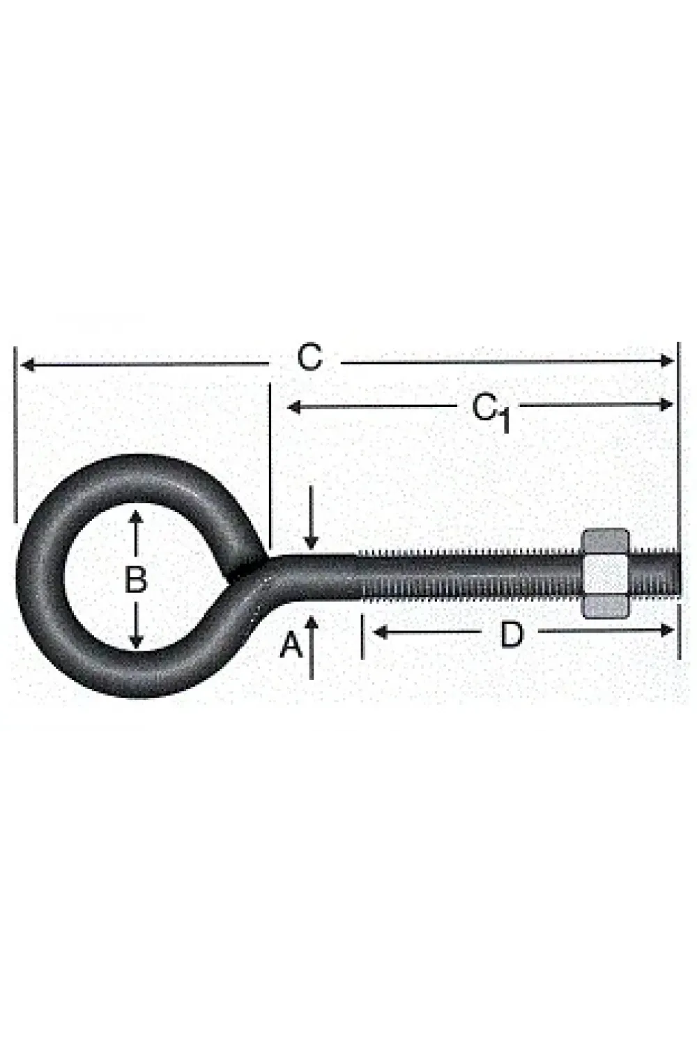 Kaynaklı Civata M8x160 - 50 Adet