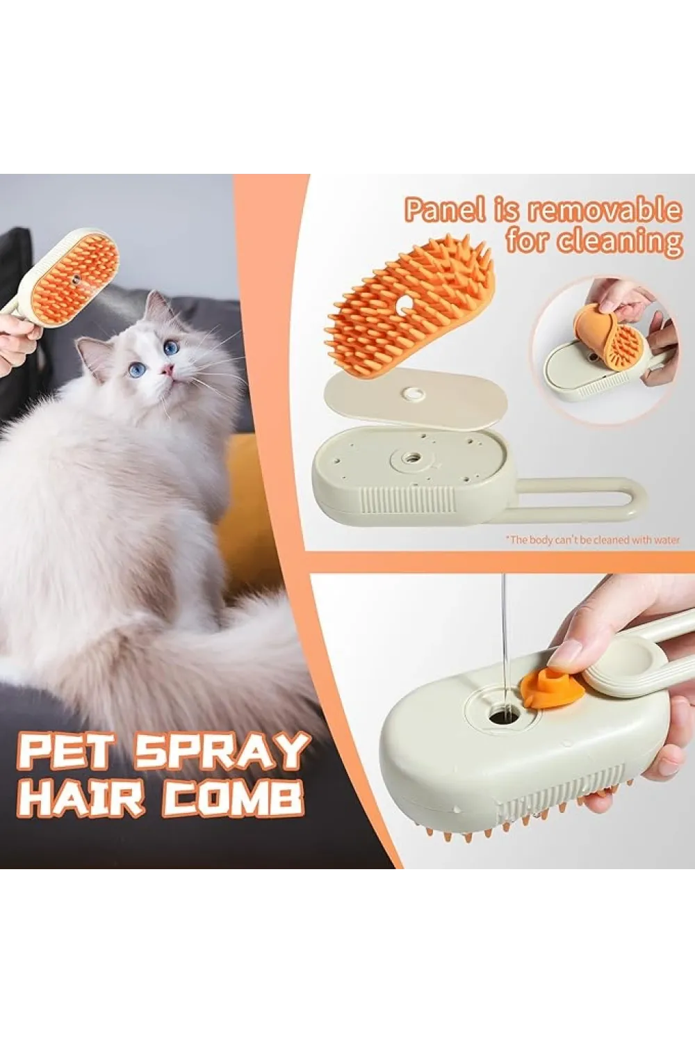 Kedi Köpek Buharlı Pet Tarağı
