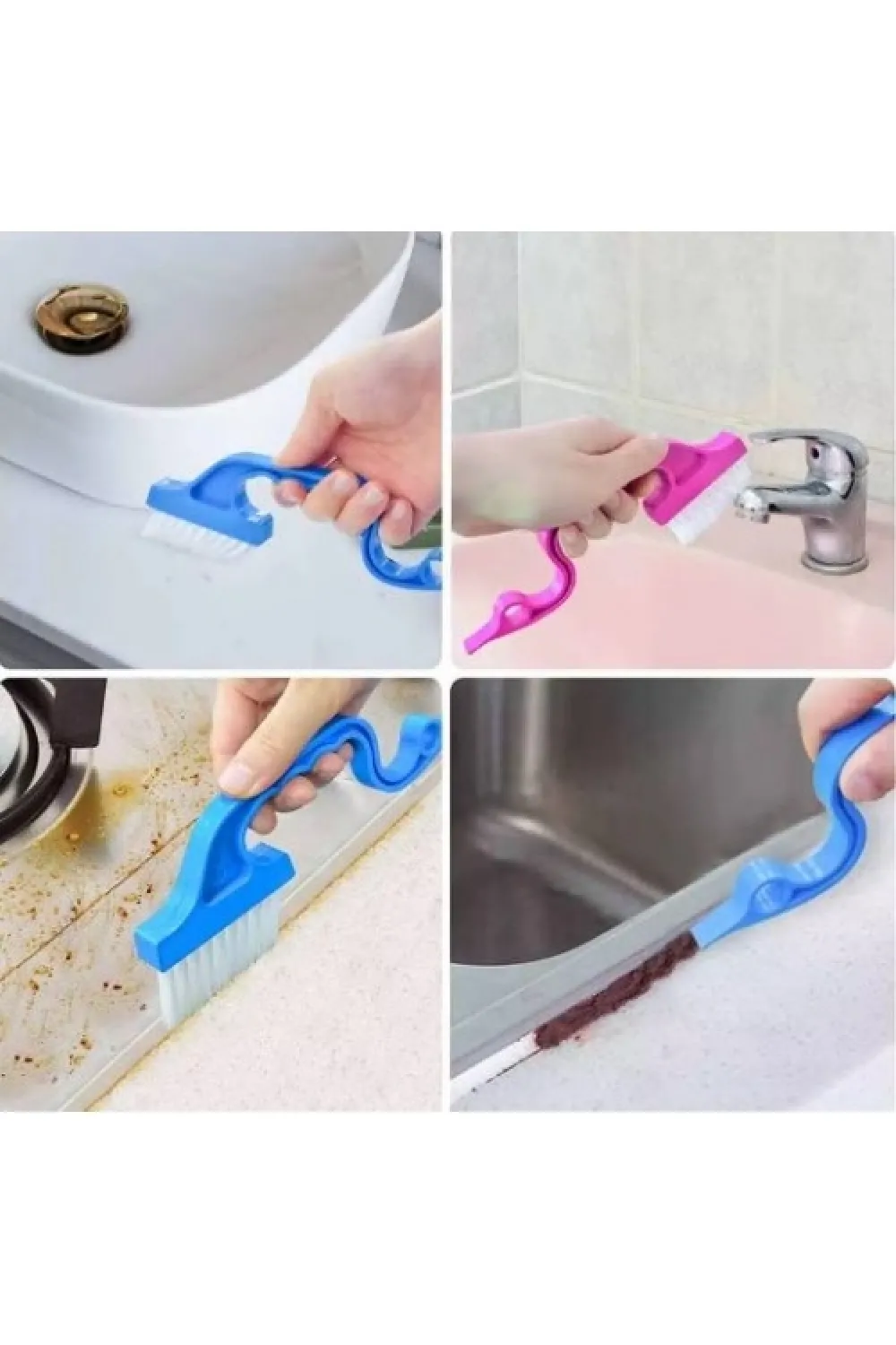 Kenar Temizleme Fırçası Ve Kazıyıcı