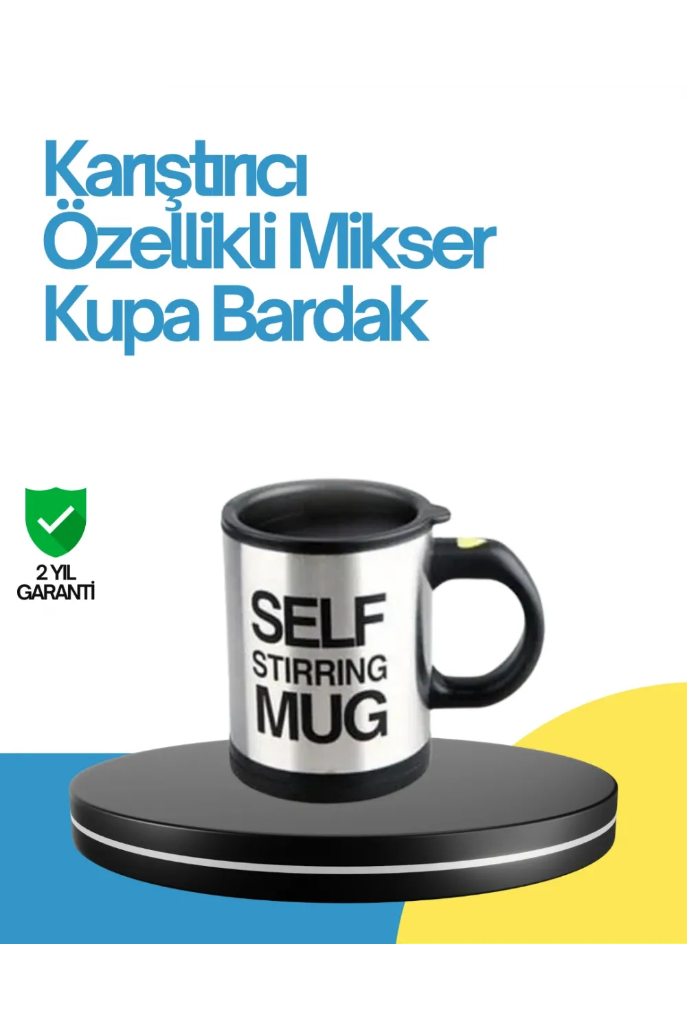 Kendi Kendini Karıştıran Termos Kupa – Pratik, Güçlü Motorlu Ve Termos Özellikli