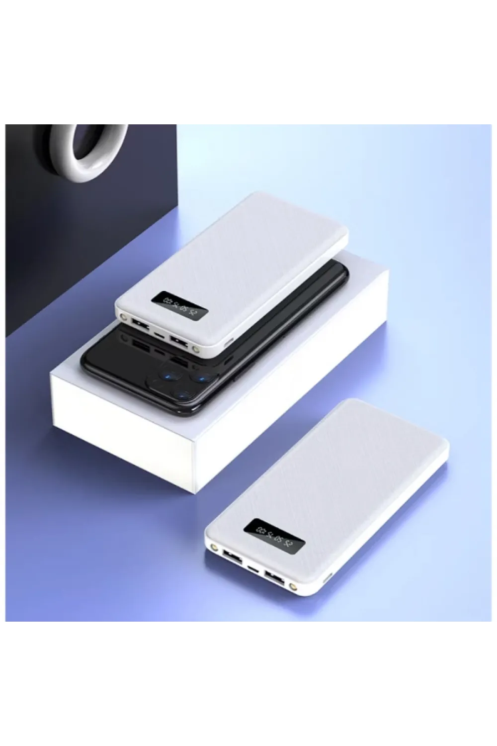 Kendinden Kablolu 10.000 mAh Powerbank