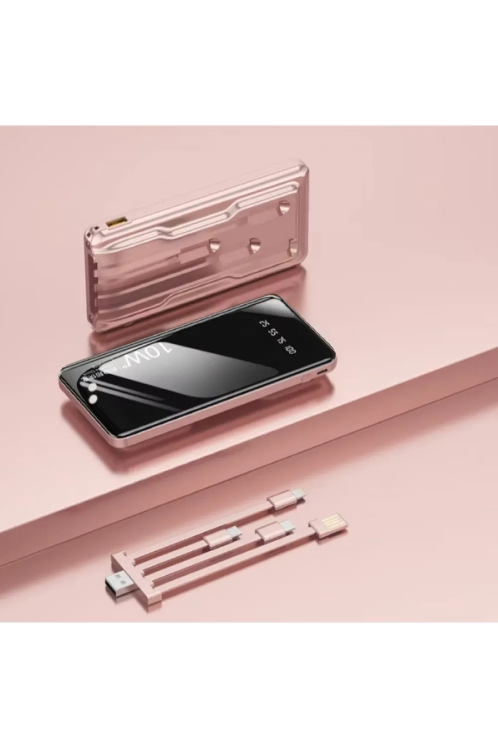 Kendinden Kablolu 10.000 mAh Powerbank