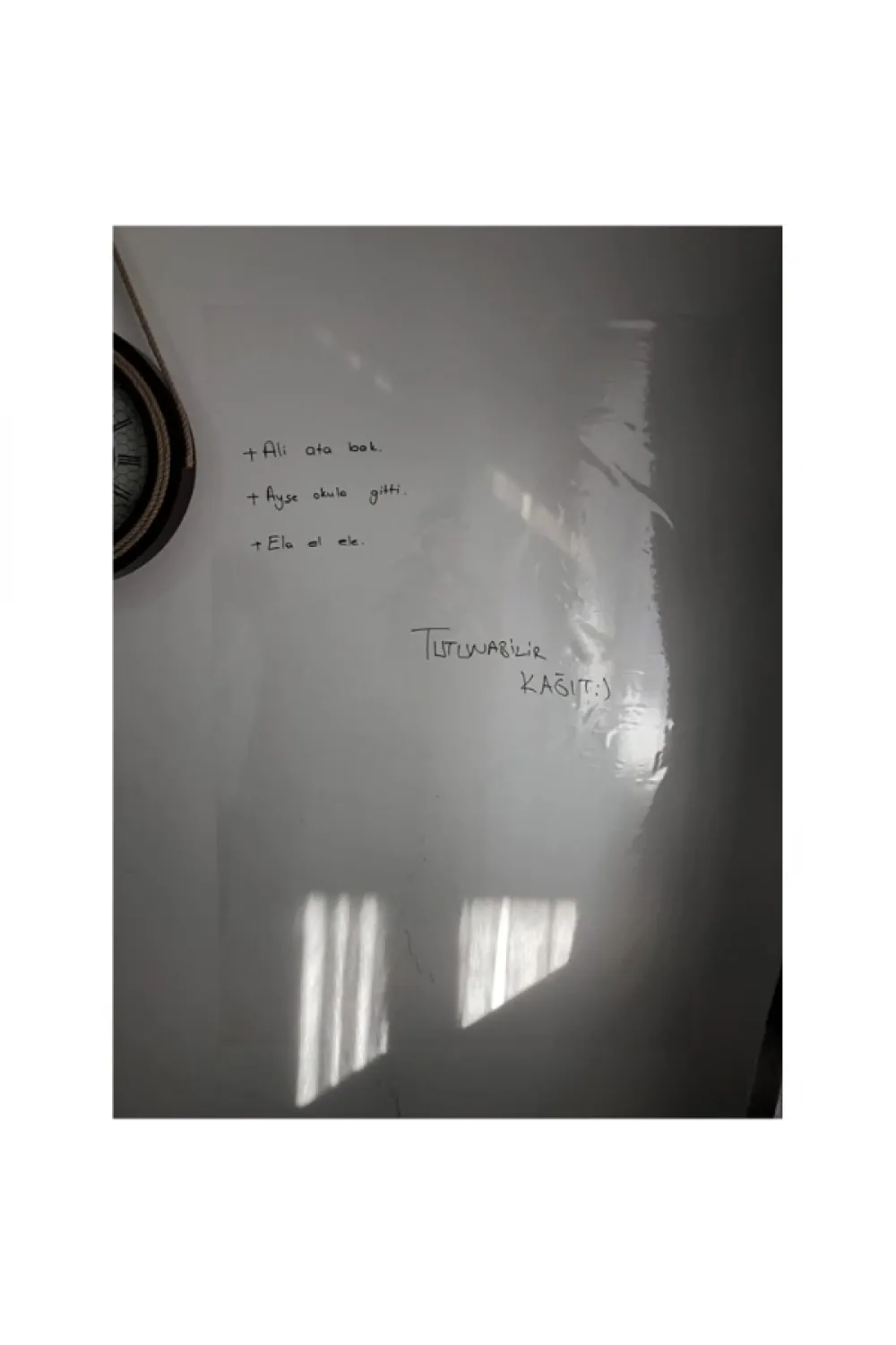 Kendinden Yapışkanlı Şeffaf Tahta Filmi - 2 Metre x 45 cm