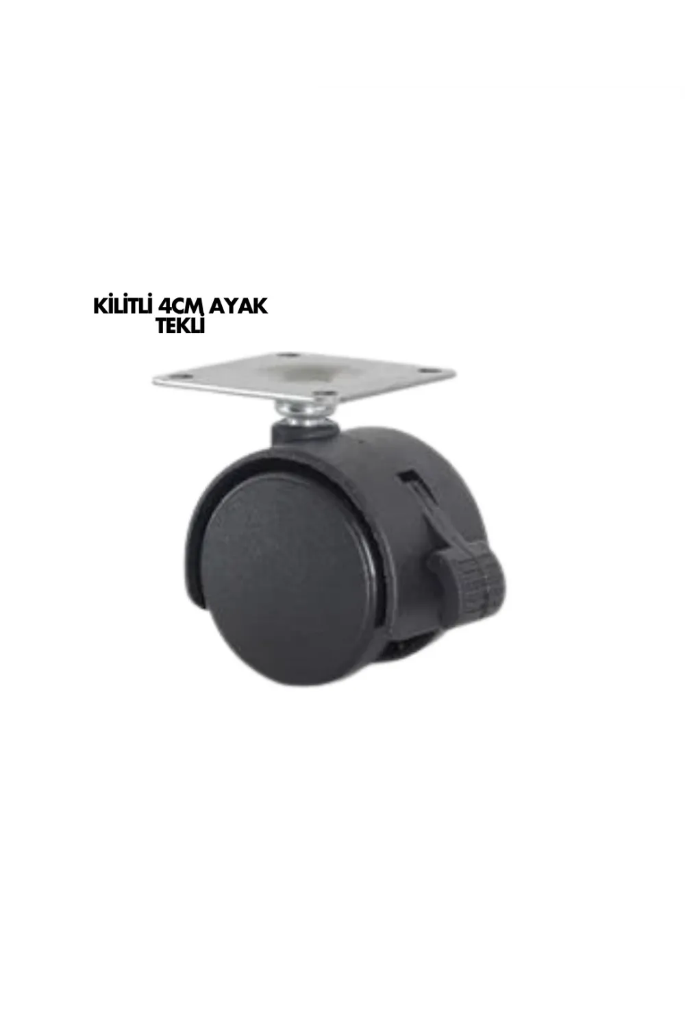 Kilitli 4cm Ayak Tekli