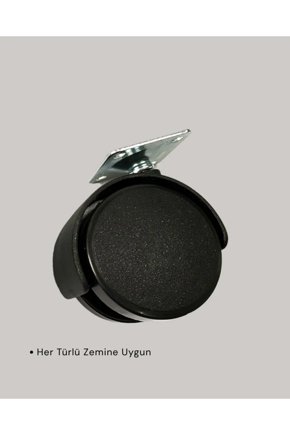 Kilitsiz Mini Tekerlek Ayak 4 Cm 4’lü Set Kolay Montaj