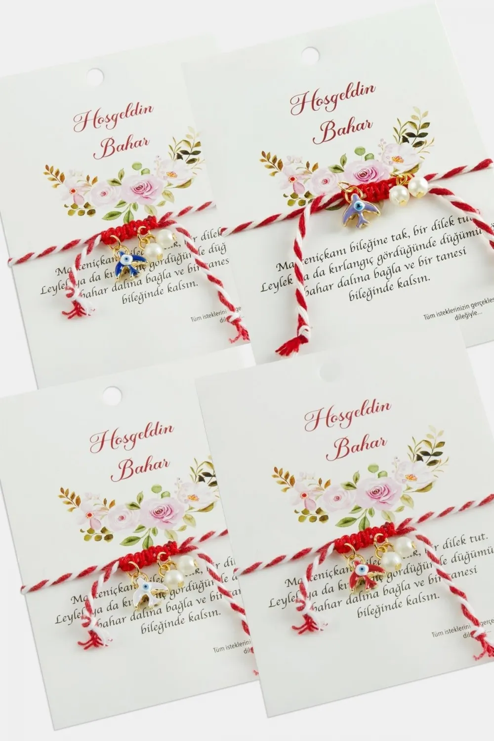 Kırlangıç İnci Marteniçka Makrome İp Bileklik