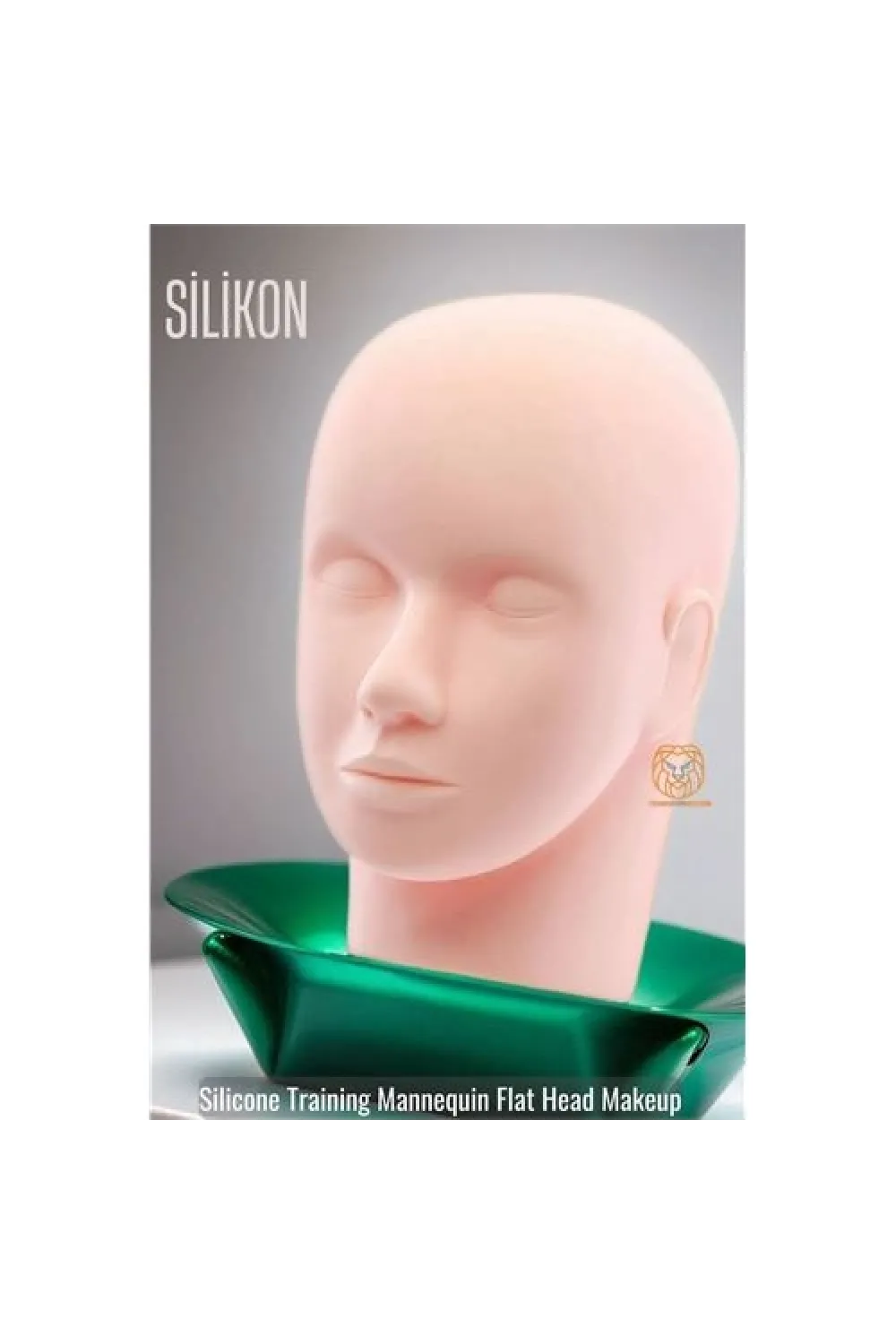 Kirpik Makyaj Eğitim Kafası Silikon 720446