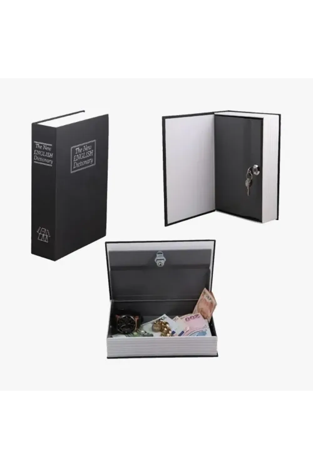 Kitap Görünümlü Kasa Kumbara
