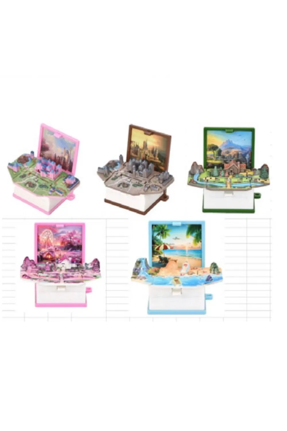 Kitap Şeklinde 3d Anahtarlık