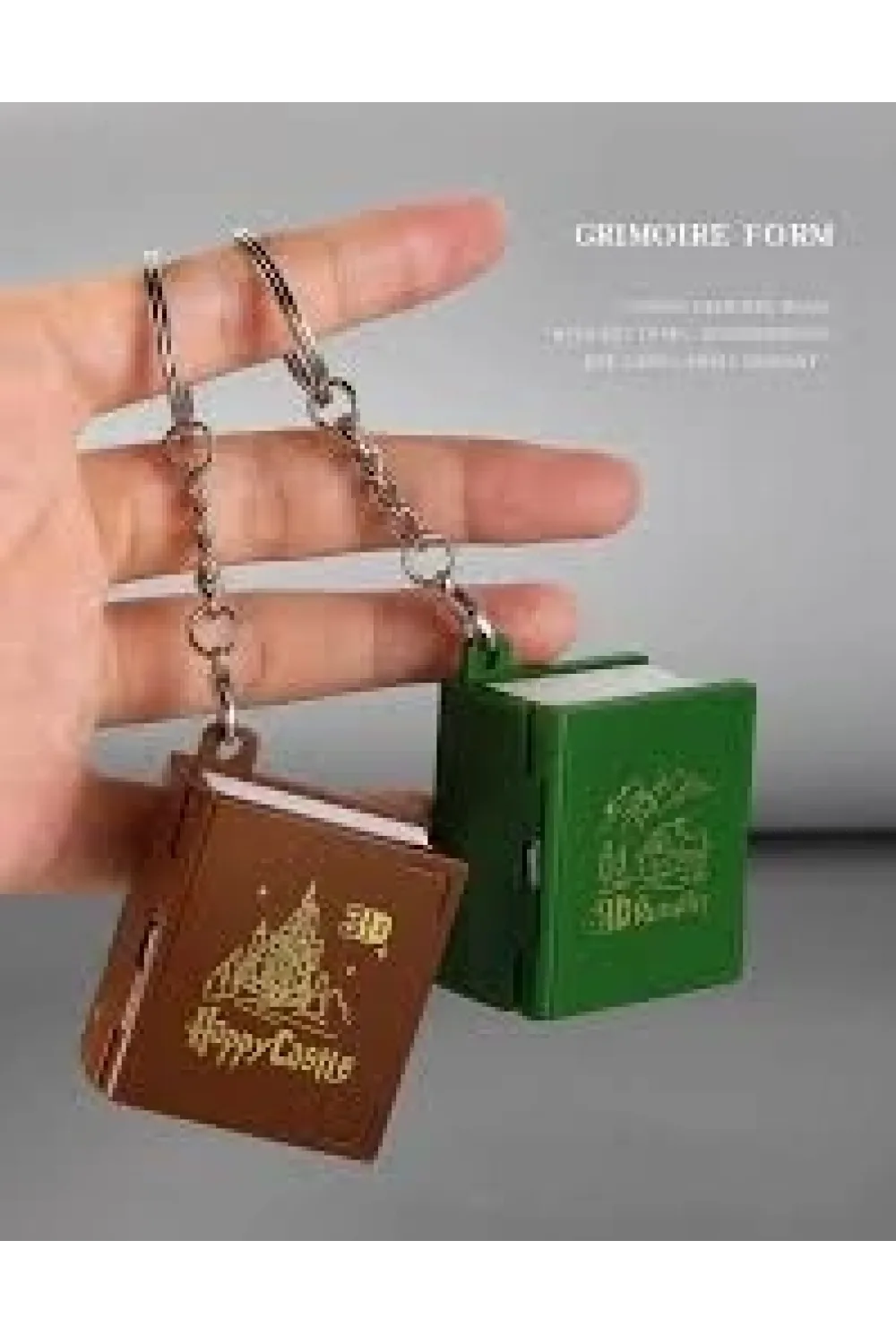 Kitap Şeklinde 3d Anahtarlık
