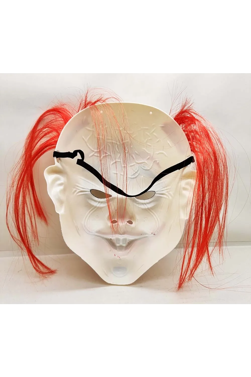Kızıl Saçlı Joker Palyaço Maskesi