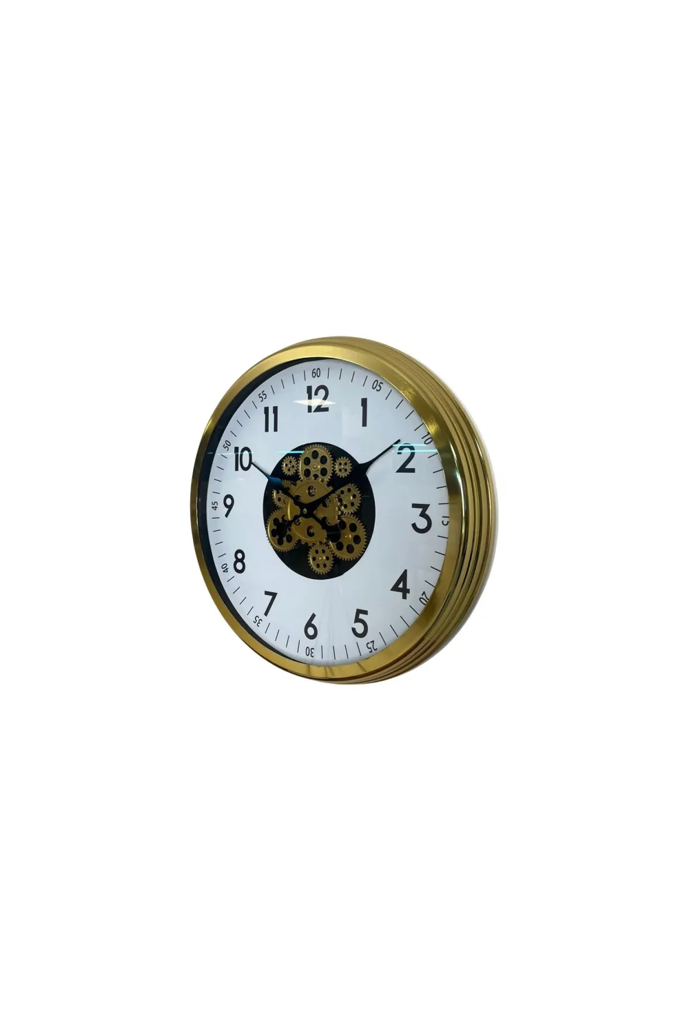 Klasik Gold 60 Cm Çarklı Duvar Saati
