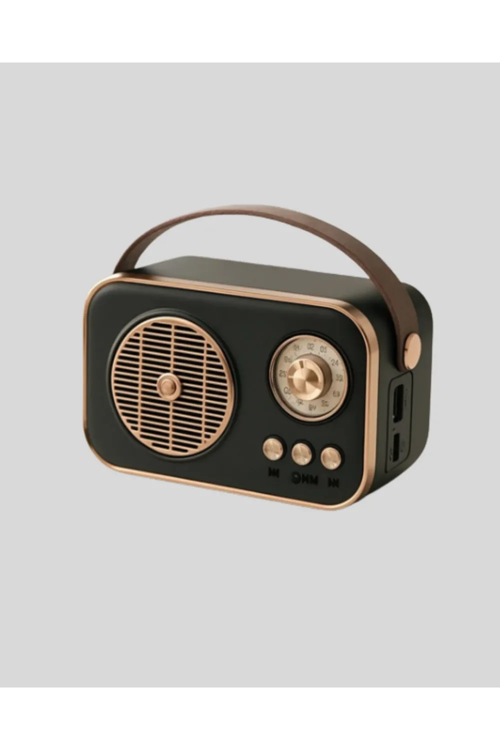 Klasik Retro Radyo – Bluetooth Destekli, Fm Özellikli Şarjlı Hoparlör