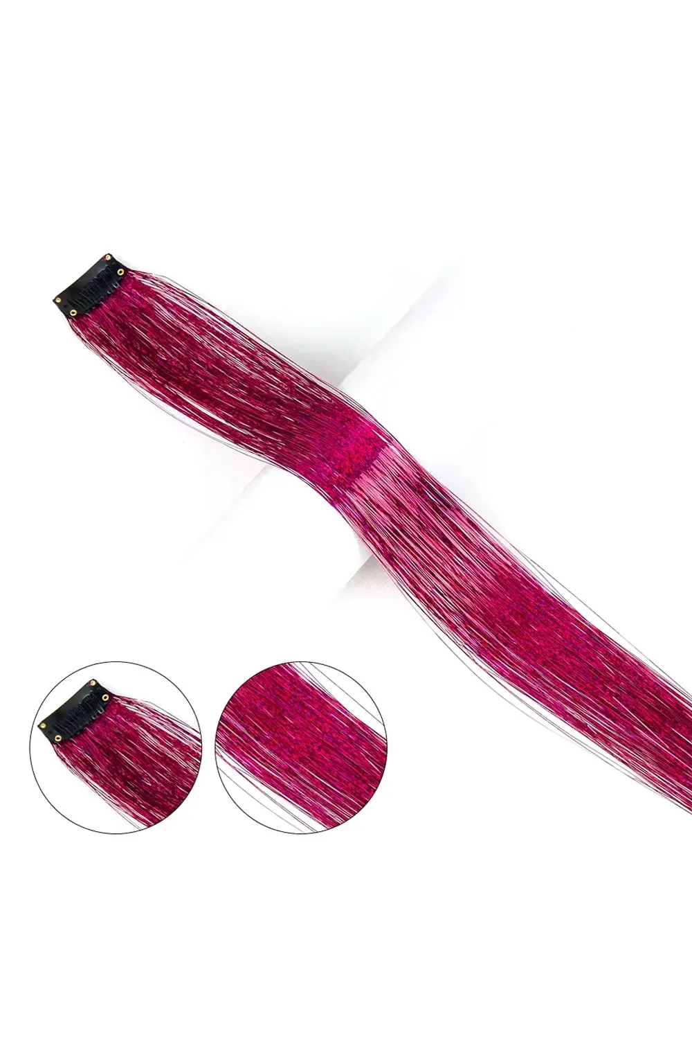 Klipsli Hair Tinsel Saç Simi - HTK10