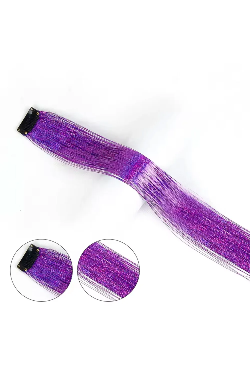 Klipsli Hair Tinsel Saç Simi - HTK13