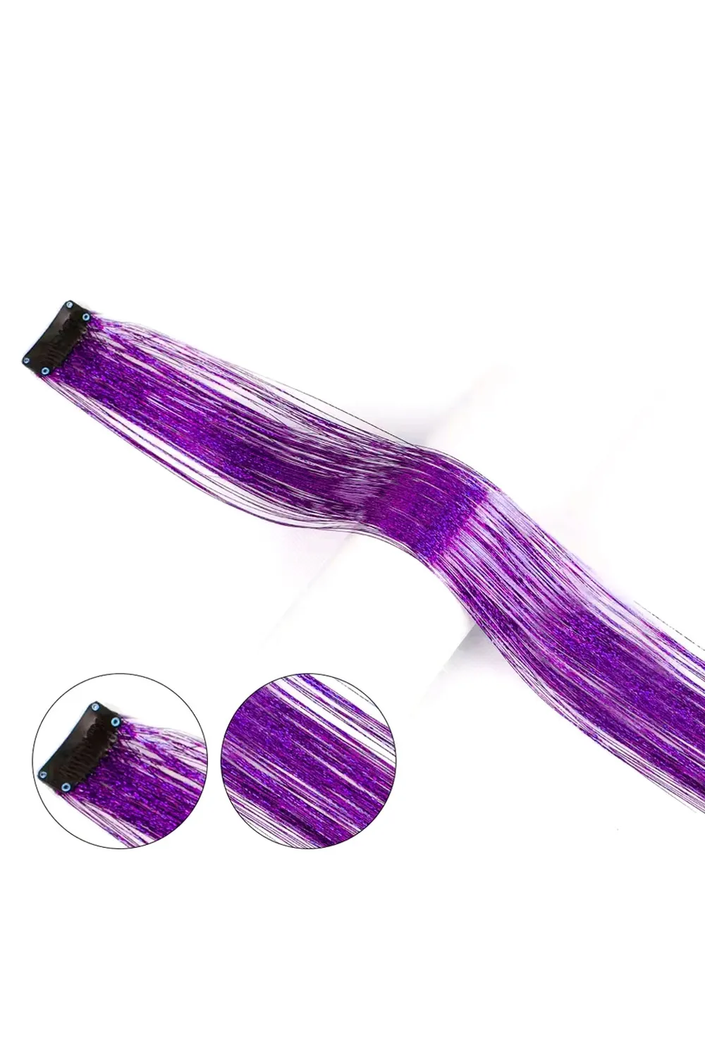 Klipsli Hair Tinsel Saç Simi - HTK20