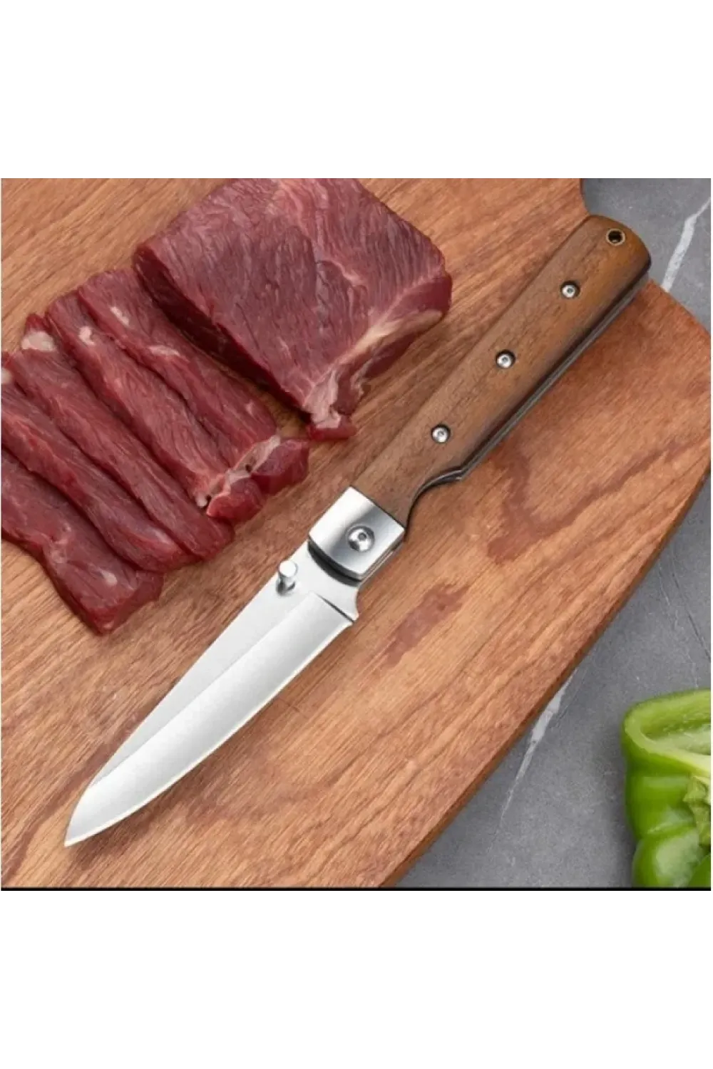 Knives Japon Ekmek Bıçağı 23 Cm , 440a Ultrakeskin