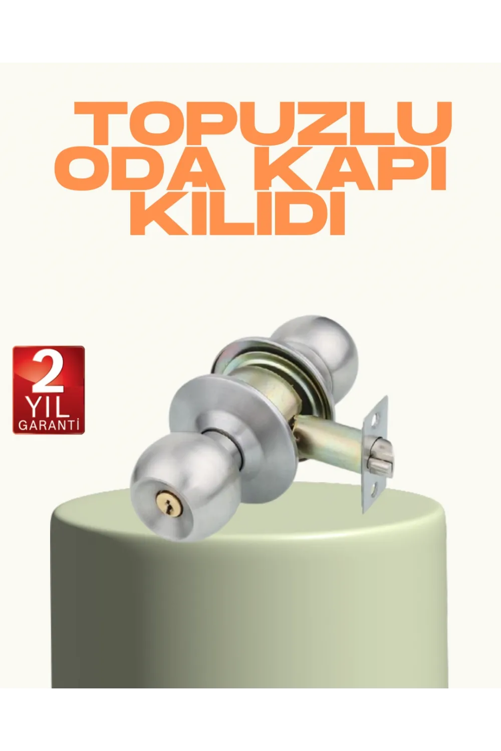 Kolay Montajlı Modern Tasarım Topuzlu Kilit