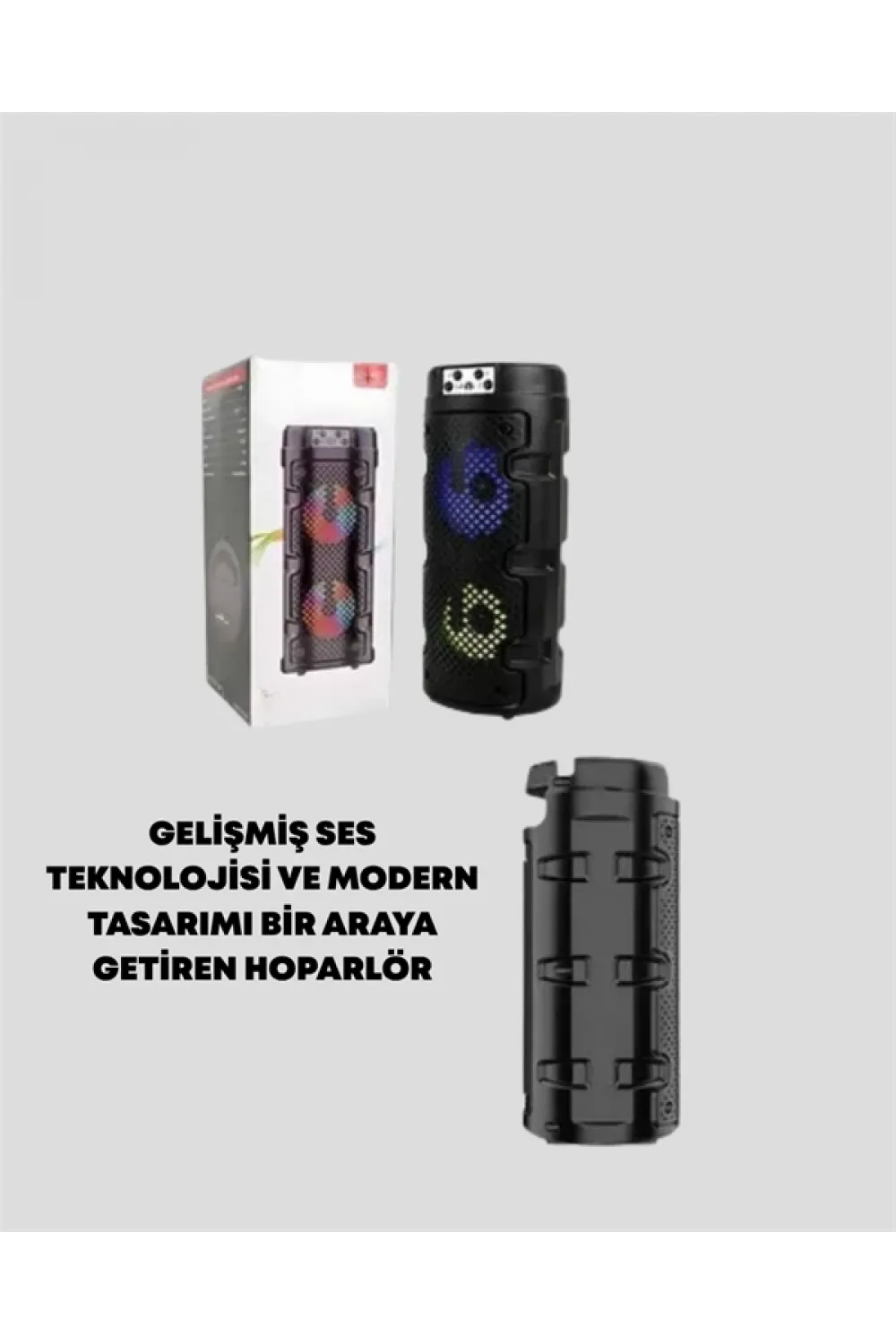 Kompakt Tasarım, Yüksek Ses Performansı – Çoklu Giriş Seçenekli Kablosuz Hoparlör (bluetooth, Usb, Sd Kart, Aux)