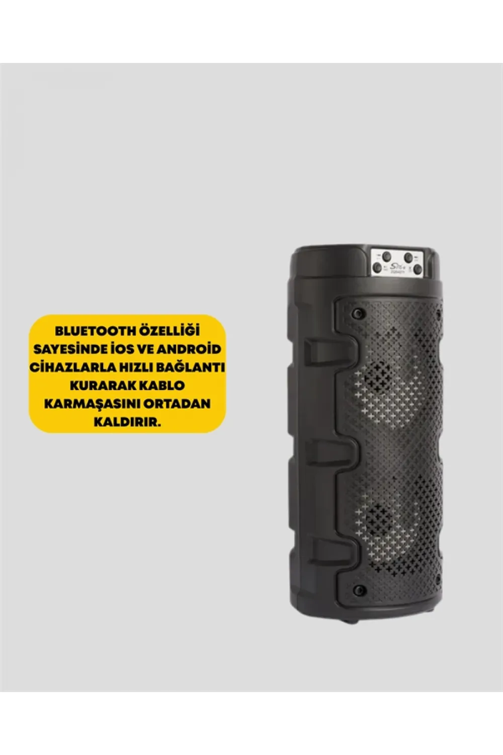 Kompakt Tasarım, Yüksek Ses Performansı – Çoklu Giriş Seçenekli Kablosuz Hoparlör (bluetooth, Usb, Sd Kart, Aux)