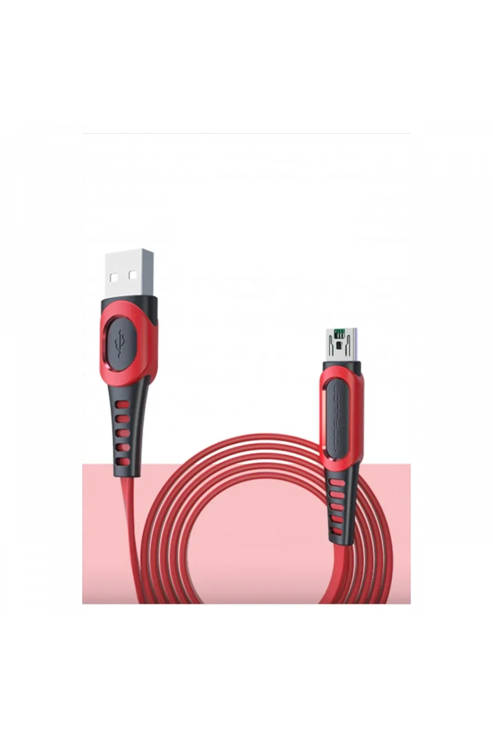 Konfulon DC24 Micro USB Kablo 1.2M 4A - Kırmızı