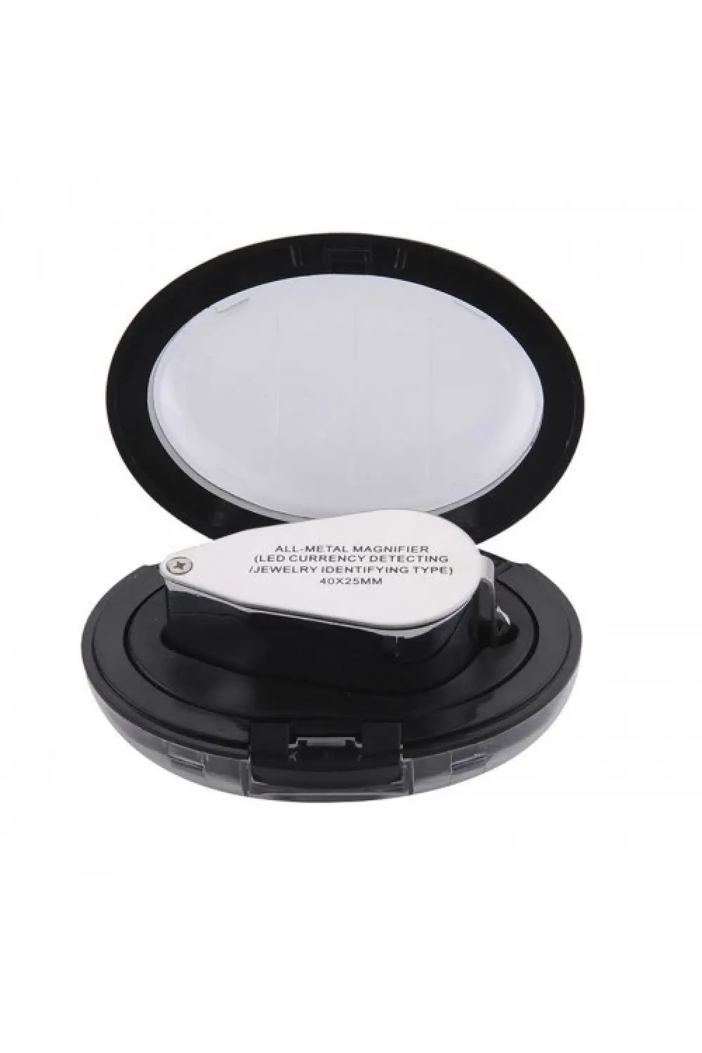 Kontrol, Için Özel Kutulu Metal Işıklı Lup 40x25