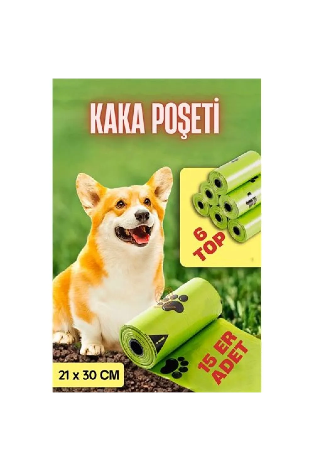 Köpek  Kaka Poşeti 90 Adet Köpek Dışkı Poşeti 720858