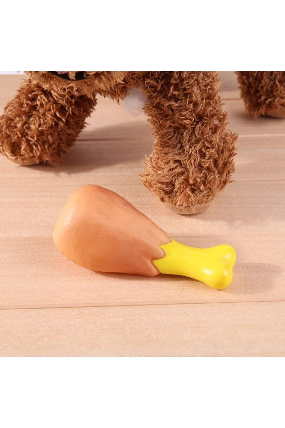 Köpekler İçin Oyuncak Tavuk Budu