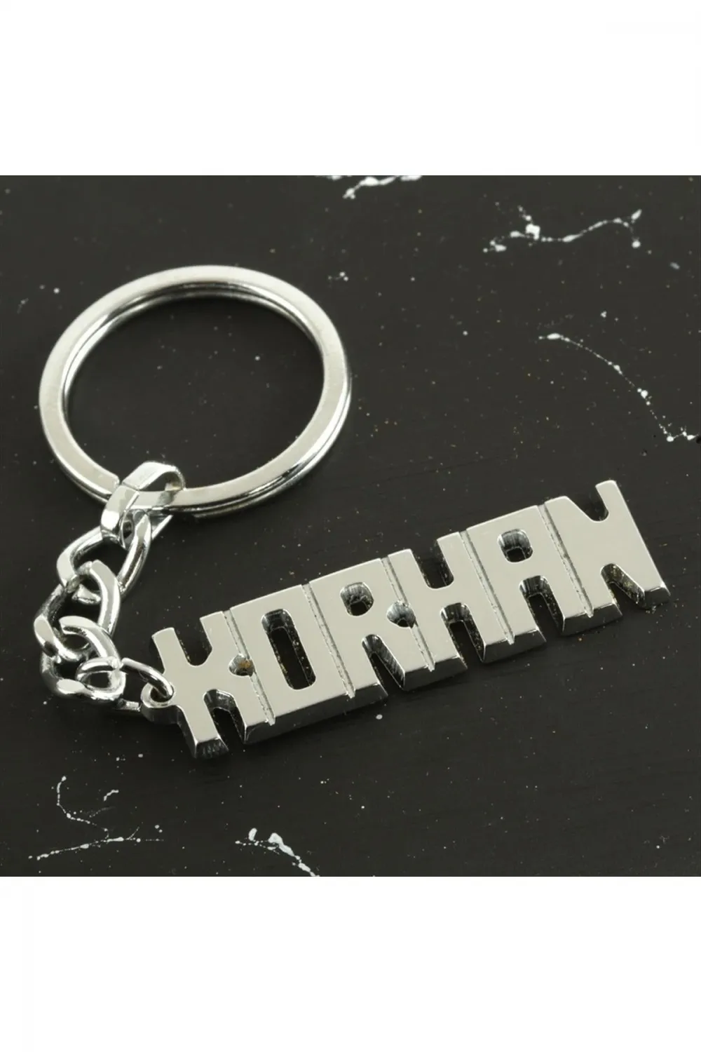 Korhan İsimli Anahtarlık