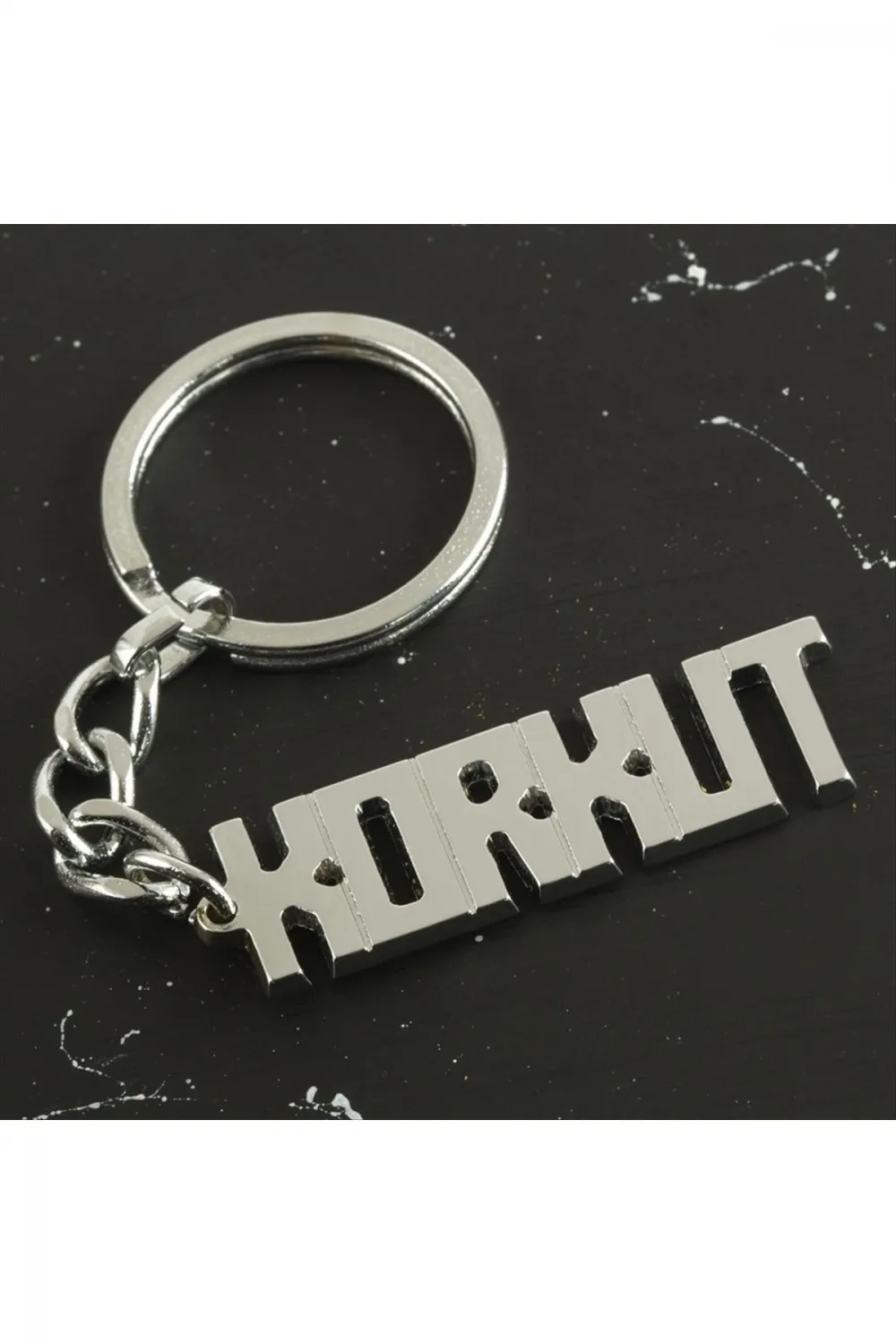 Korkut İsimli Anahtarlık