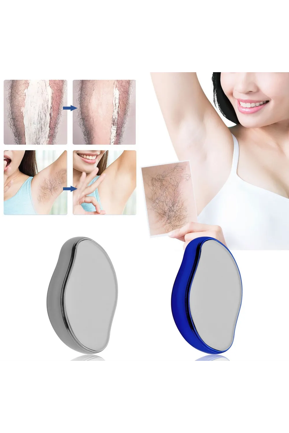 Kristal Epilatör Crystal Eraser Epilasyon Tüy Dökücü