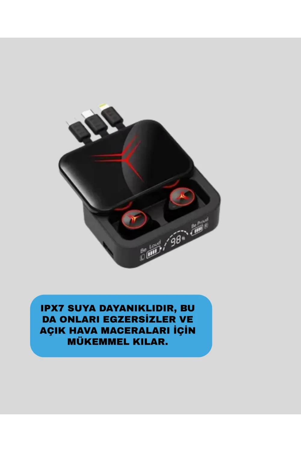 Kristal Ses Kaliteli Bluetooth Kulaklık – Android Ve İos Uyumlu