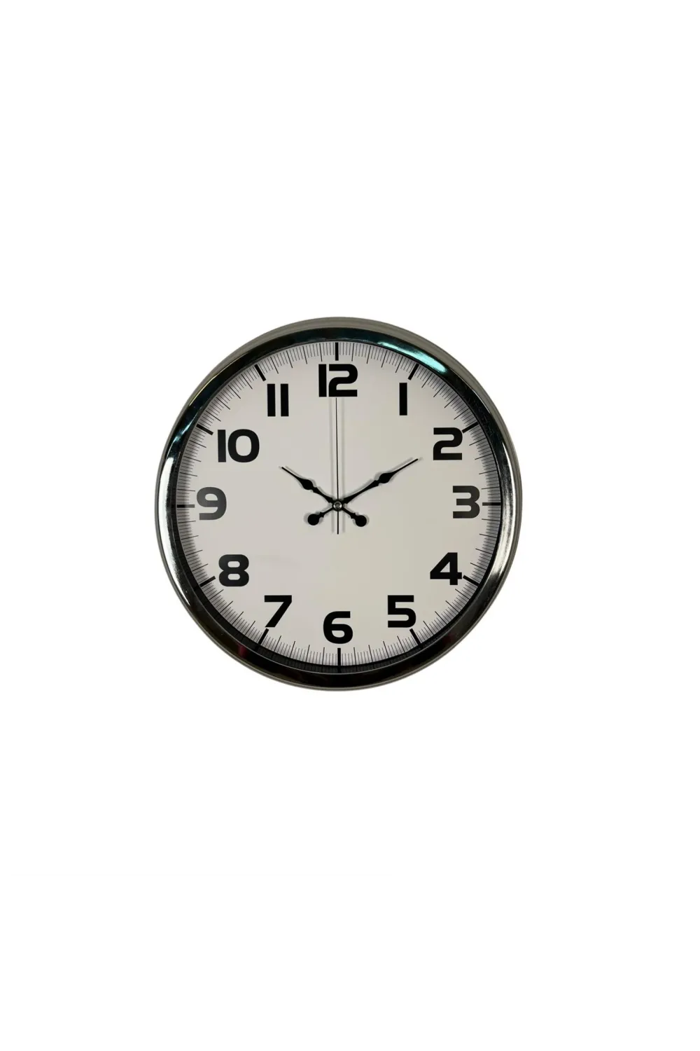 Krom Prime 40 Cm Metal Duvar Saati