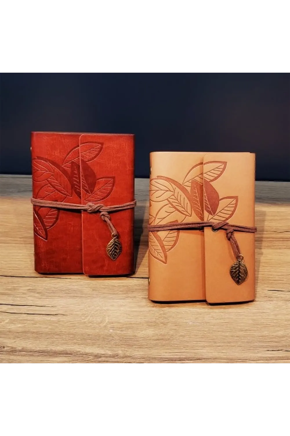 Küçük Boy Retro Deri Defter