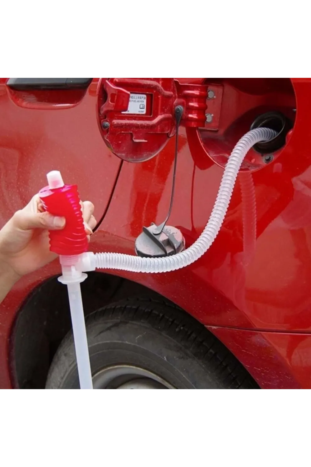 Küçük Plastik Mazot ve Su Pompası