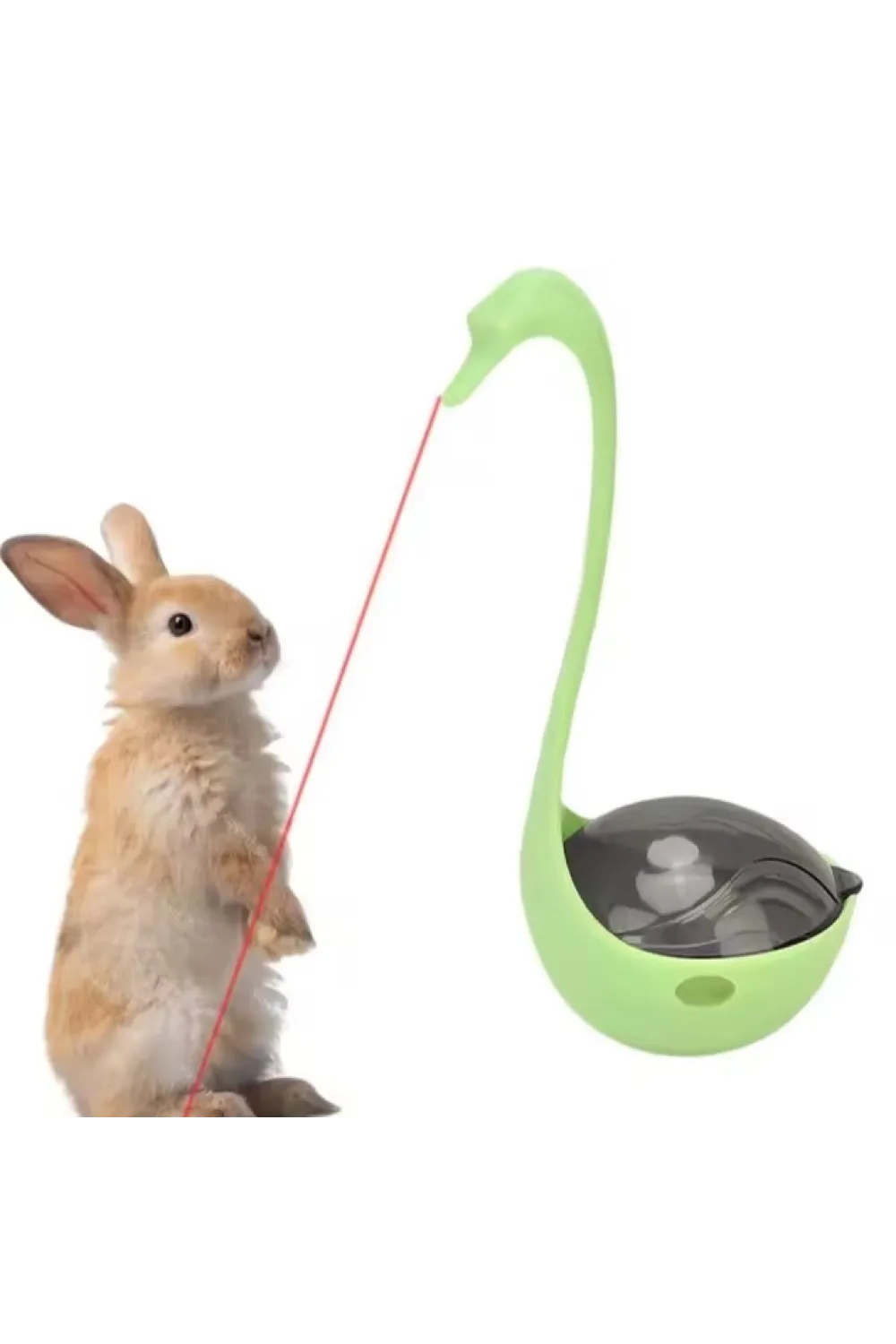 Kuğu Şeklinde Lazerli Kedi Oyuncağı